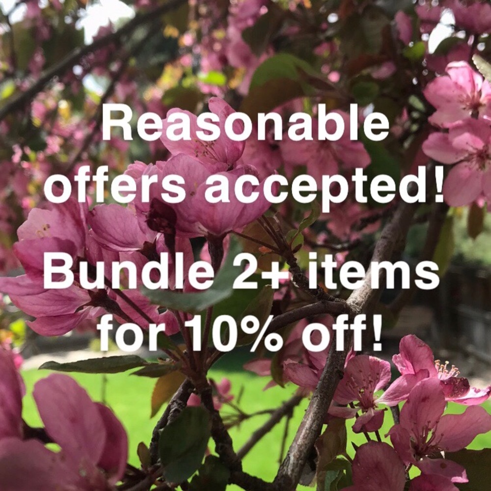 Bundle and save! Make an offer!